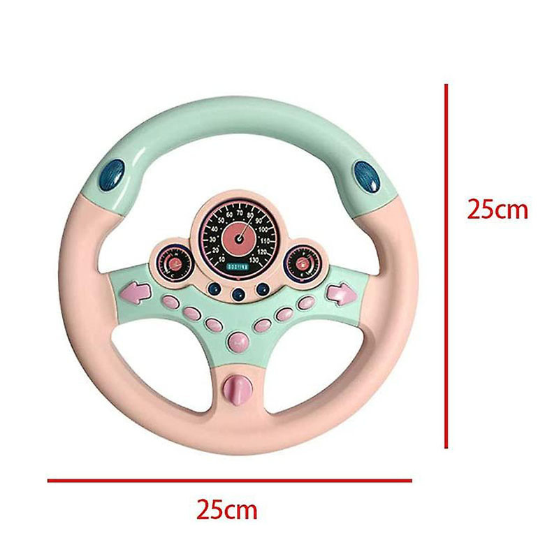 اسباب بازی مدل فرمان موزیکال طرح فانتزی چراغدار کد 1192E