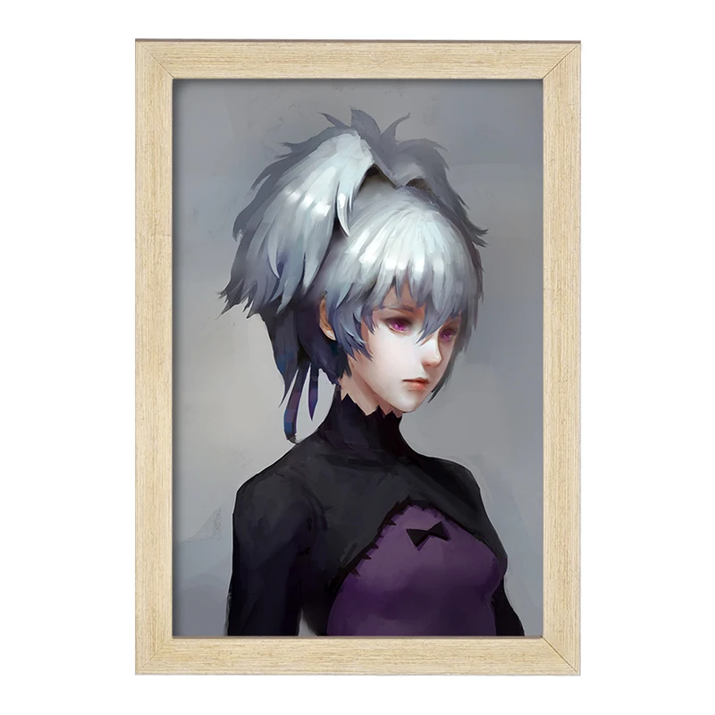 تابلو خندالو مدل یین انیمه تاریکتر از سیاهی Darker Than Black کد 23454