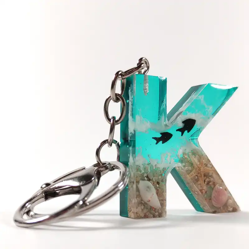 جاکلیدی رزینی مدل دریا حرف K