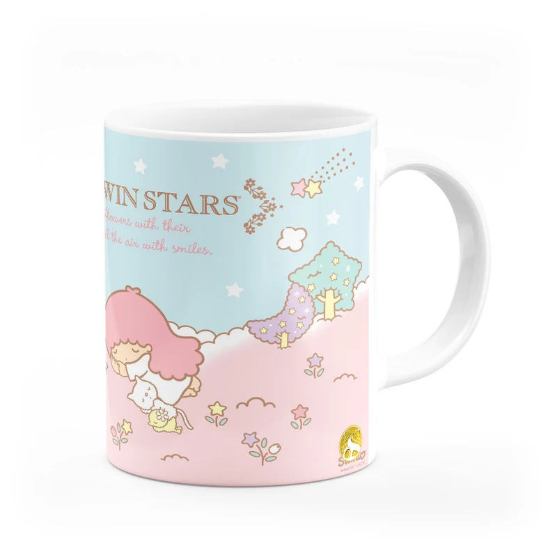 ماگ هومرو طرح انیمیشن ستاره های دوقلو کوچولو دخترونه فانتزی مدل MG4162