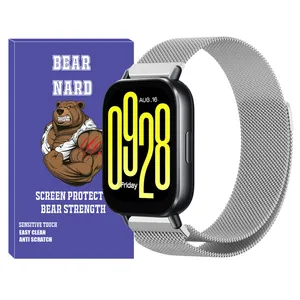 بند برنارد مدل Milanese BR TW مناسب برای ساعت هوشمند شیائومی Redmi Watch 5 Active / Redmi Watch 5 Lite