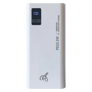 پاوربانک ریان مدل RP-01  ظرفیت 20000 میلی آمپر ساعت