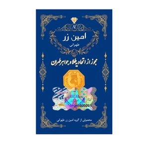 سکه گرمی طلا 18 عیار امین زر مدل amz-0.9