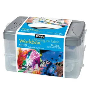 رنگ پارچه 7 رنگ پ ب او مدل Setacolor Workbox