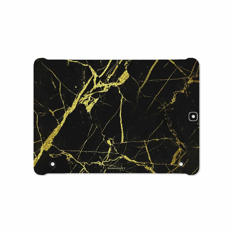 برچسب پوششی ماهوت مدل Graphite-Gold-Marble مناسب برای تبلت سامسونگ Galaxy Tab S2 9.7 2015 T810