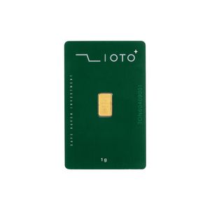 شمش طلا 999.9 عیار زیوتو مدل TON-1