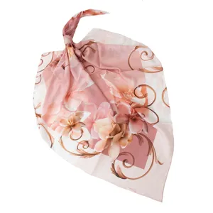 روسری زنانه مدل  ابریشم  130 کج راه کد ana-2245