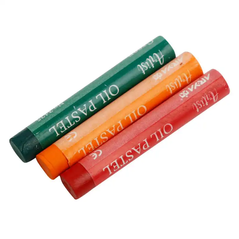 مداد شمعی 12 رنگ آریا مدل Artist کد 2601