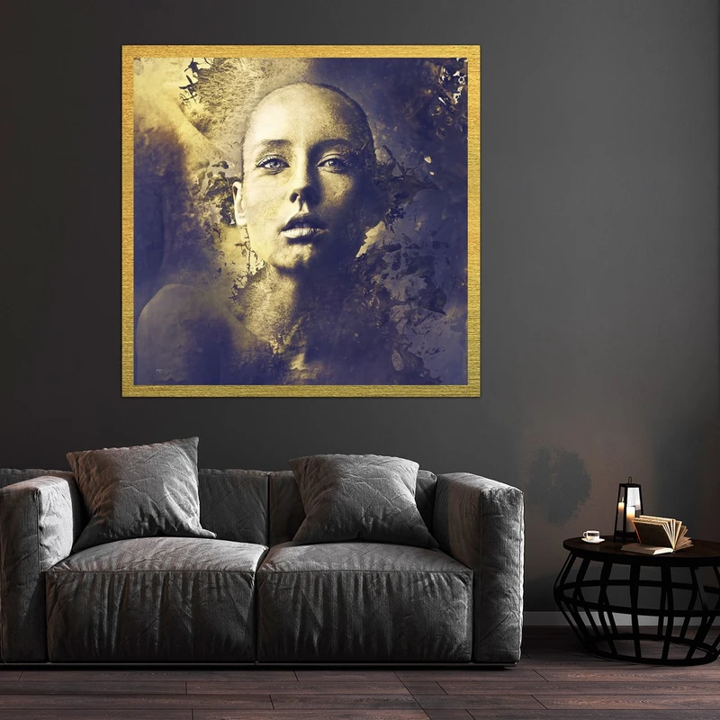 تابلو بکلیت طرح مدرن پرتره مدل قاب شاسی T-S10341