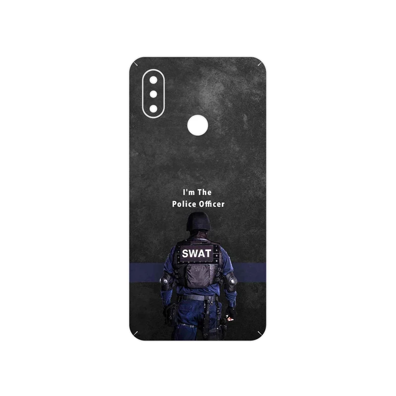 برچسب پوششی ماهوت مدل Police Officer مناسب برای گوشی موبایل شیائومی Mi 8