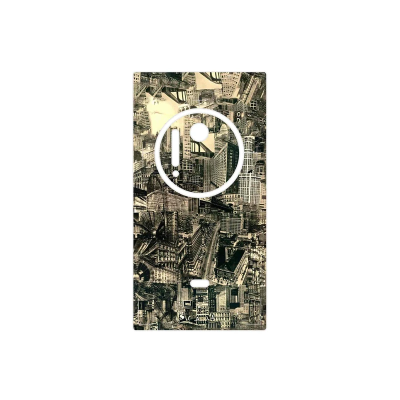 برچسب پوششی ماهوت مدل Collage of Skyscraper مناسب برای گوشی موبایل نوکیا Lumia 1020