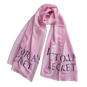 شال زنانه مدل نخی تابستانی راه راه ساده کد 30