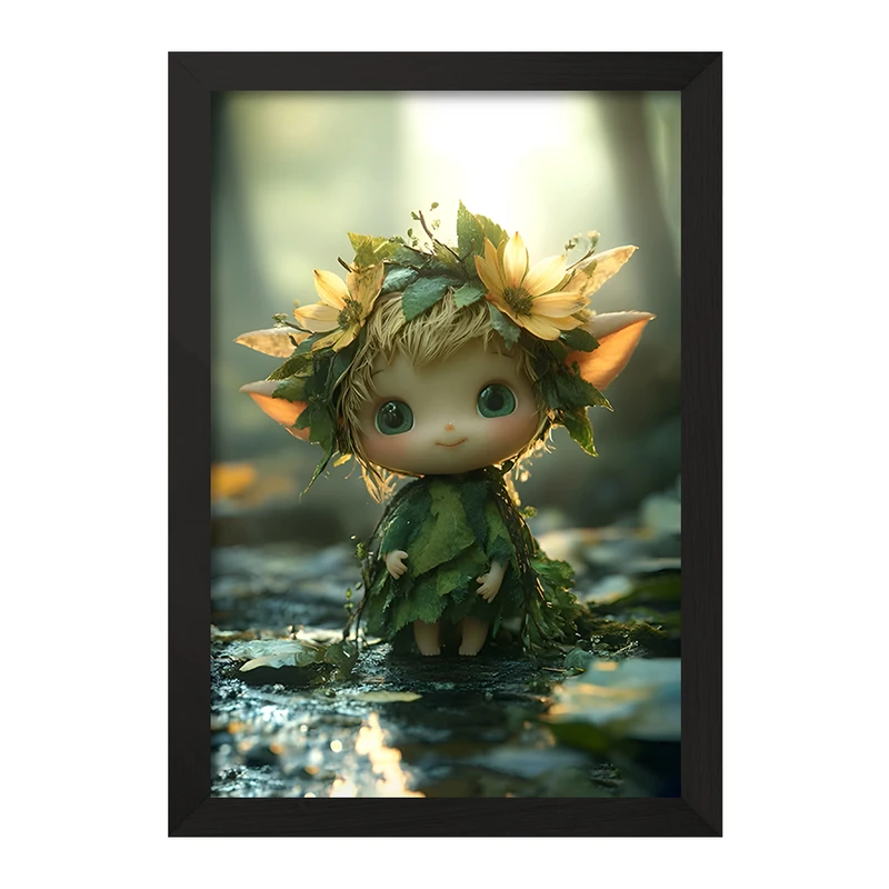 تابلو خندالو مدل وروجک بامزه کد F12591