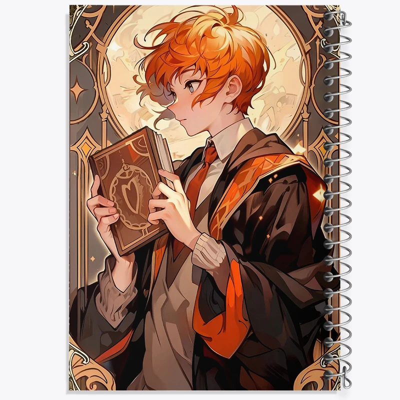 دفتر نقاشی 50 برگ خندالو طرح ویزلی هری پاتر (Harry Potter) کد N2427