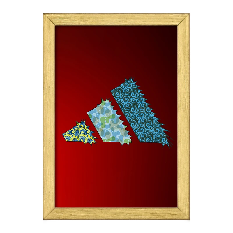 تابلو خندالو طرح آدیداس (Adidas) کد 36962