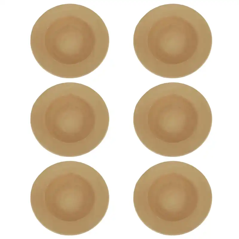 بشقاب سفالی خام مدل خورش خوری مجموعه شش عددی