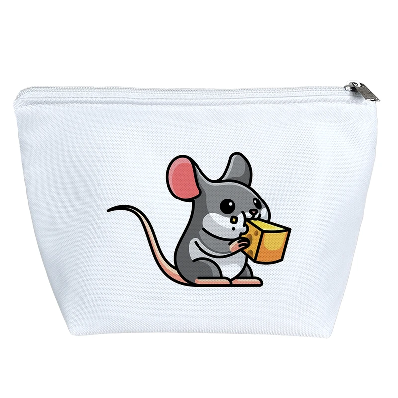 کیف لوازم آرایش دخترانه خندالو مدل موش کد 2840