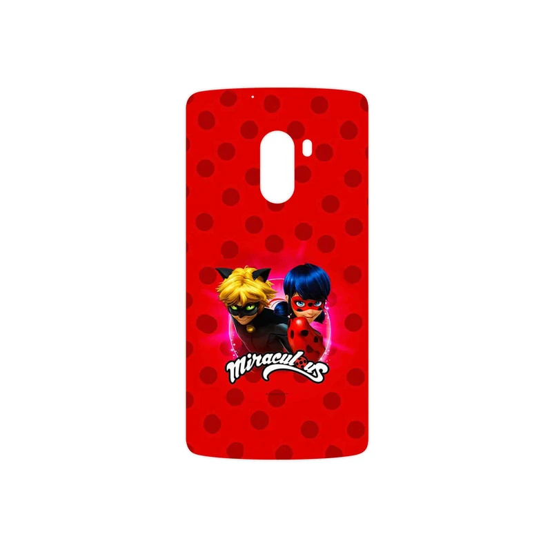 برچسب پوششی ماهوت مدل Ladybug and Cat Noir مناسب برای گوشی موبایل لنوو A7010