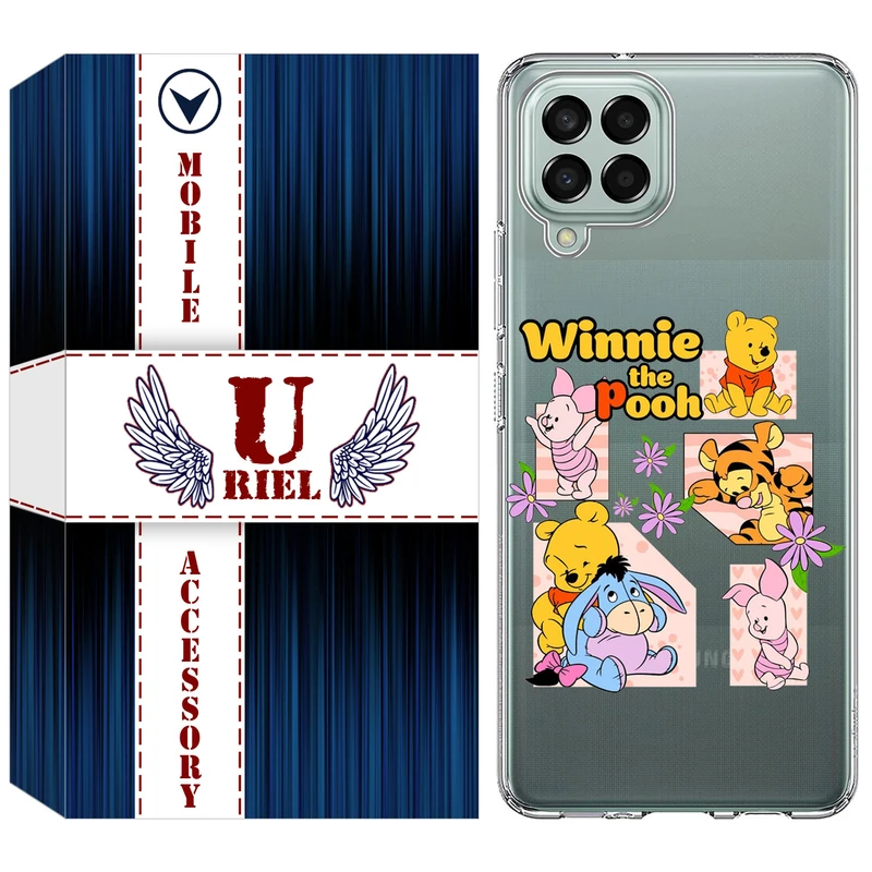 کاور یوریل مدل Clear کد 56 طرح کارتونی مناسب برای گوشی موبایل سامسونگ Galaxy A12 / A12 Nacho / M12 / F12