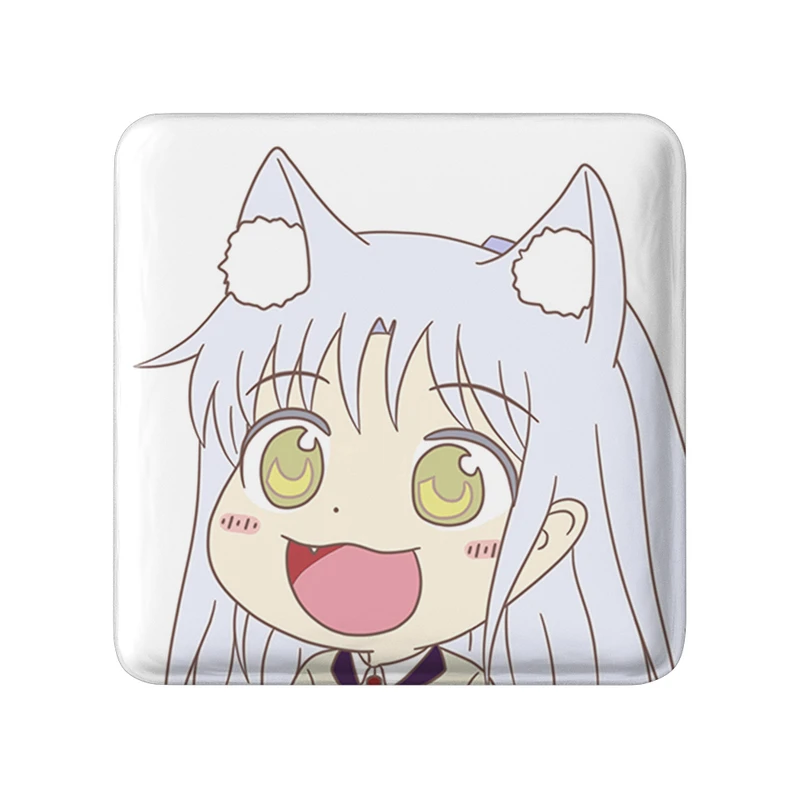 مگنت خندالو طرح کاناده انیمه آنجل بیتس مدل مربعی کد 31943