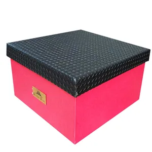 جعبه هدیه طرح لاکچری باکس حصیری کد 3