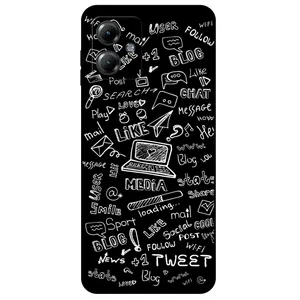 Megafone Social Media 1898 Cover For Motorola Moto G14