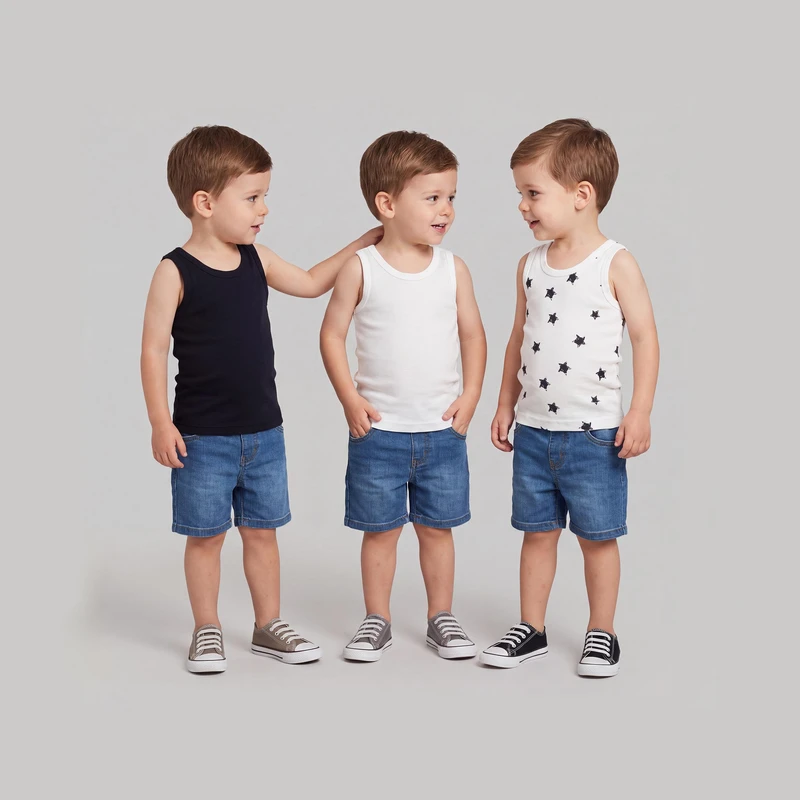 تاپ پسرانه لوپیلو کد 4041 مجموعه 3 عددی