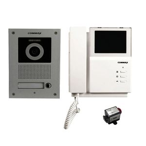 مجموعه دربازکن تصویری کوماکس مدل 4pnc-4ucm به همراه محافظ ولتاژ مانیتور