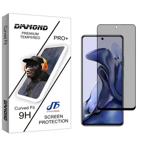 محافظ صفحه نمایش حریم شخصی جی اف مدل Diamond مناسب برای گوشی موبایل شیائومی 11T Pro