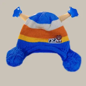 کلاه بافتنی بچگانه مدل ستاره