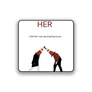 زیر لیوانی طرح فیلم her