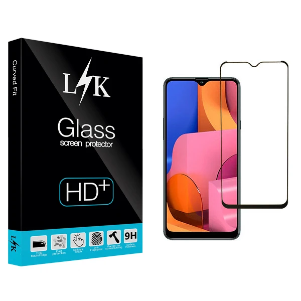 محافظ صفحه نمایش ال کی مدل +LITE مناسب برای گوشی موبایل سامسونگ galaxy A20s
