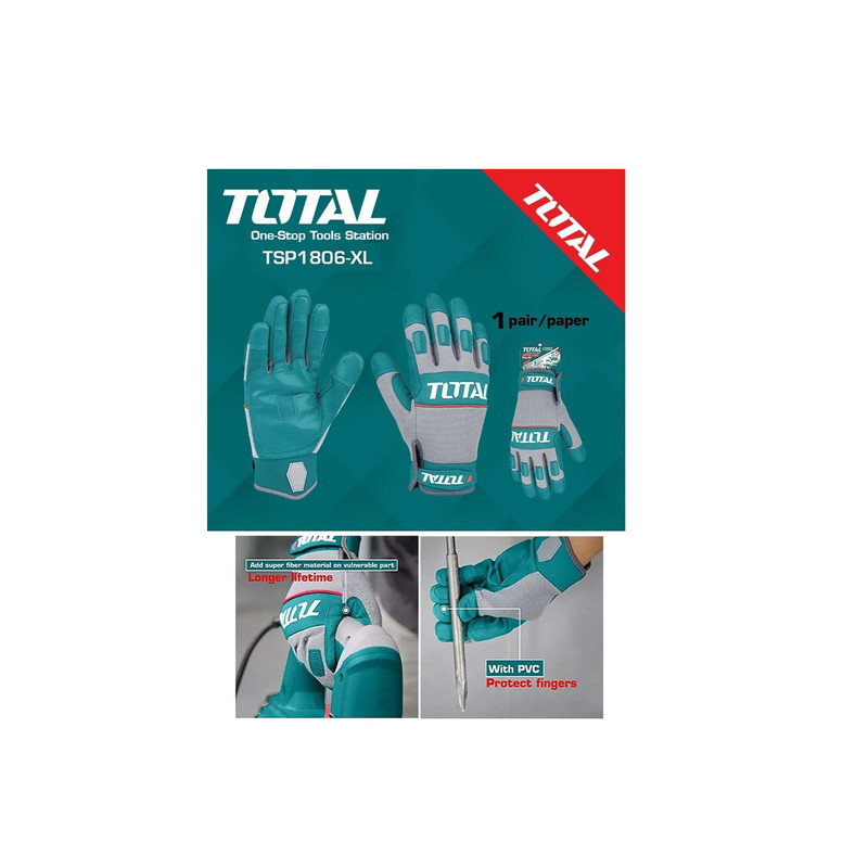 دستکش ایمنی توتال مدل TSP1806