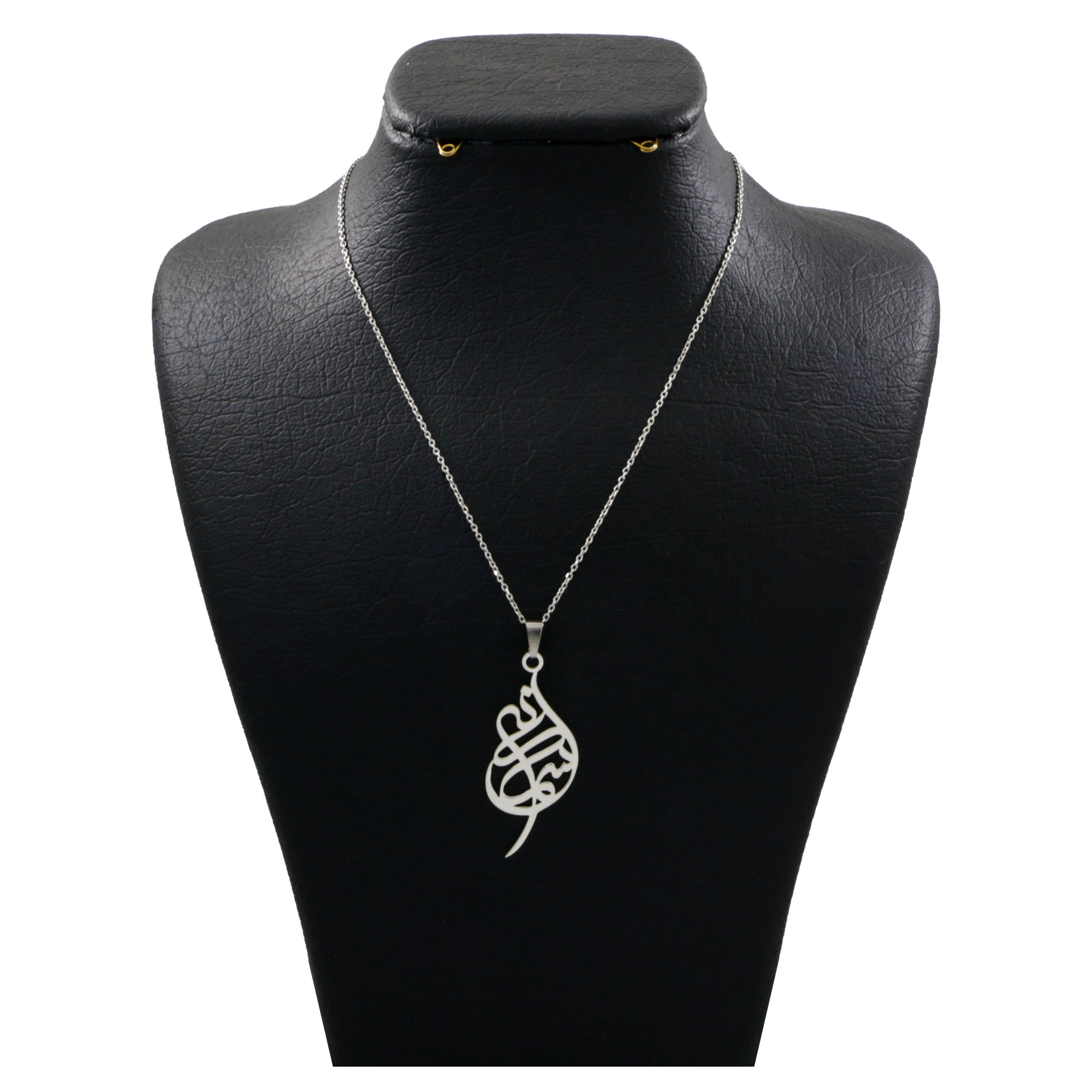 گردنبند نقره زنانه دلی جم طرح سمانه کد D 285