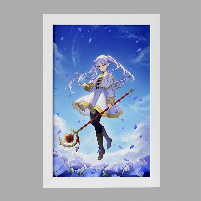 تابلو خندالو مدل انیمه فریرن (Frieren) کد 33890