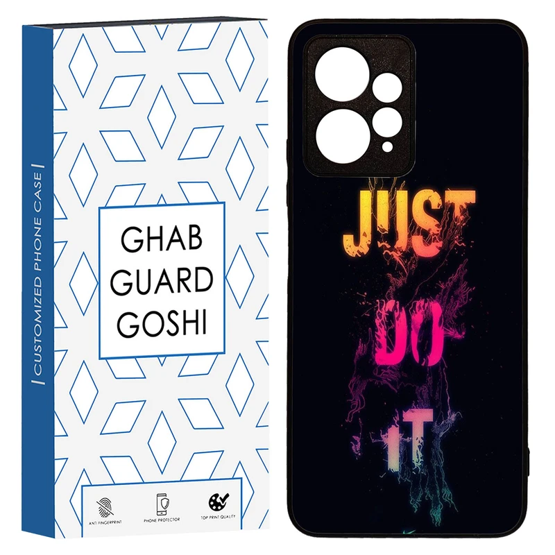 کاور قاب گارد گوشی طرح just do it کد TPU-106 مناسب برای گوشی موبایل شیائومی Redmi Note 12 4g
