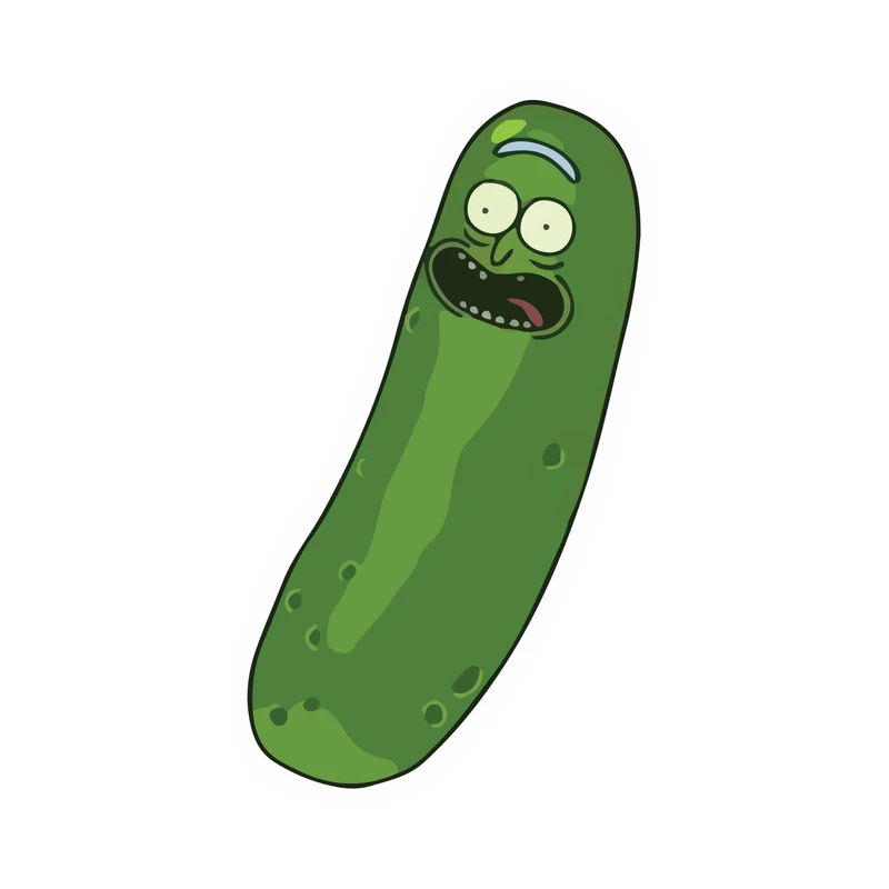 برچسب لپ تاپ پویا مارکت طرح پیکل ریک کد 860