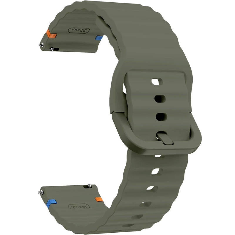 بند مسیر مدل Waves مناسب برای ساعت هوشمند گلوریمی GS2 / GS2 SE / GX Race (22mm)