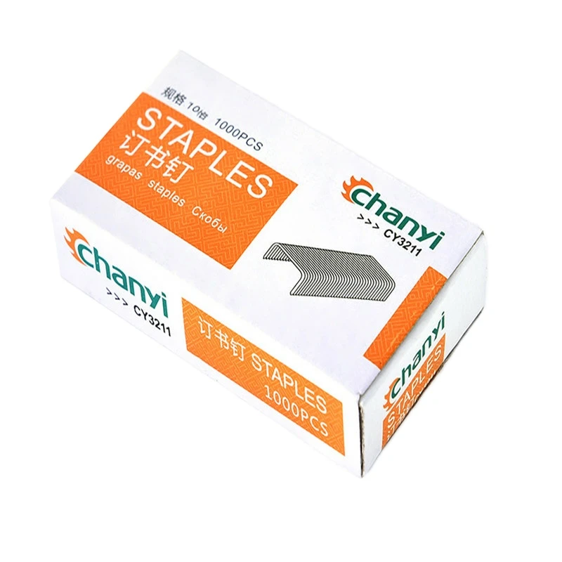 سوزن منگنه چانیی مدل CY3211 سایز 10 بسته 1000 عددی