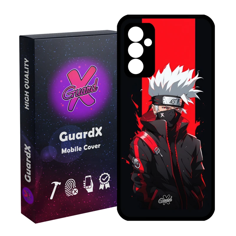 کاور گارد ایکس طرح کاکاشی انیمه مدل Glass10585 مناسب برای گوشی موبایل سامسونگ Galaxy A15 4G / A15 5G