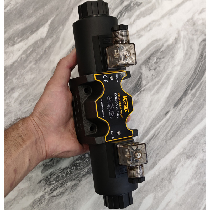 شیر برقی هیدرولیک کره مدل DSG-03-3C2-220V