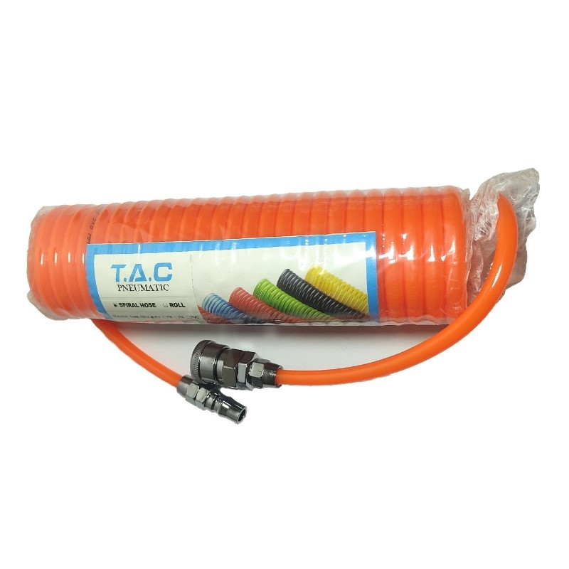 شلنگ فنری تی ای سی مدل 5X8mm طول 5 متر شلنگ فنری تی ای سی مدل 5X8mm طول 5 متر