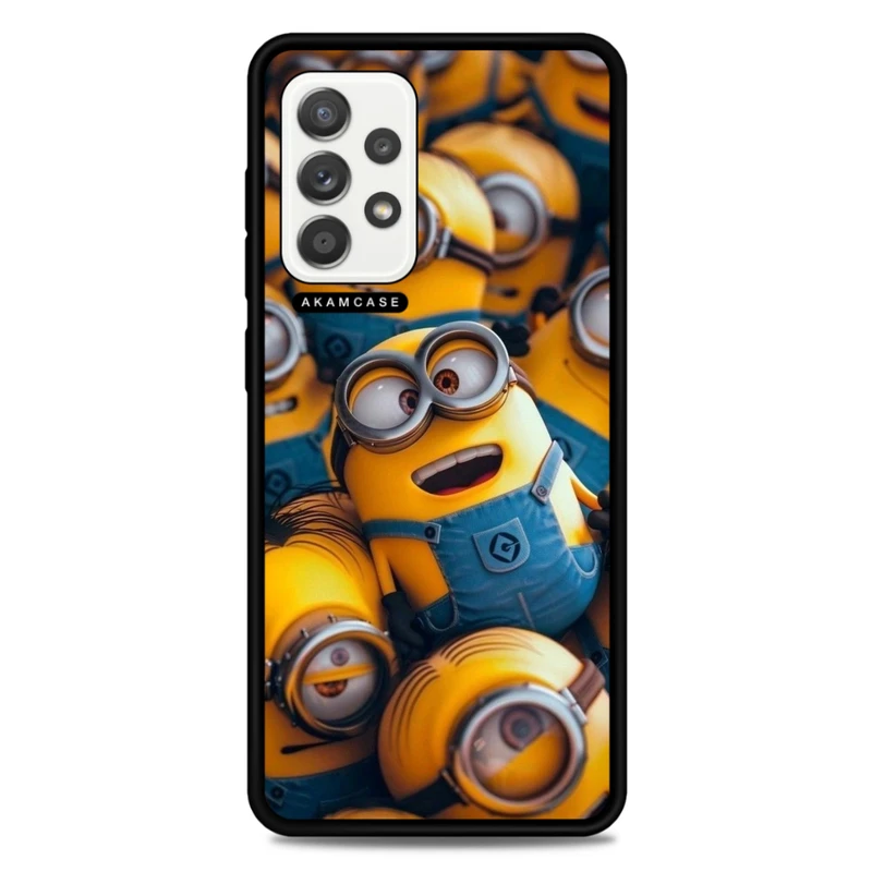 کاور آکام مدل AMC-WSGA52-MINIONS1 مناسب برای گوشی موبایل سامسونگ Galaxy A52