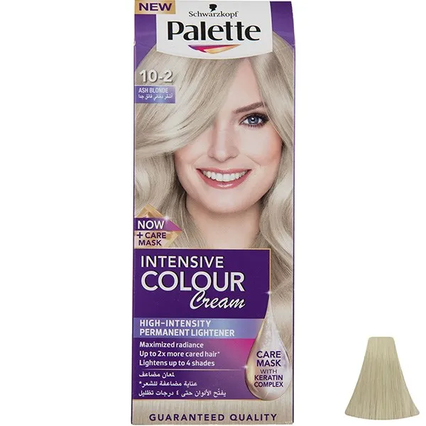 کیت رنگ موی پلت سری Intensive مدل Ultra Ash Blonde شماره 2-10
