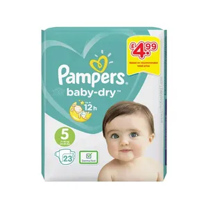 پوشک پمپرز مدل baby-dry کد 5 بسته 23 عددی