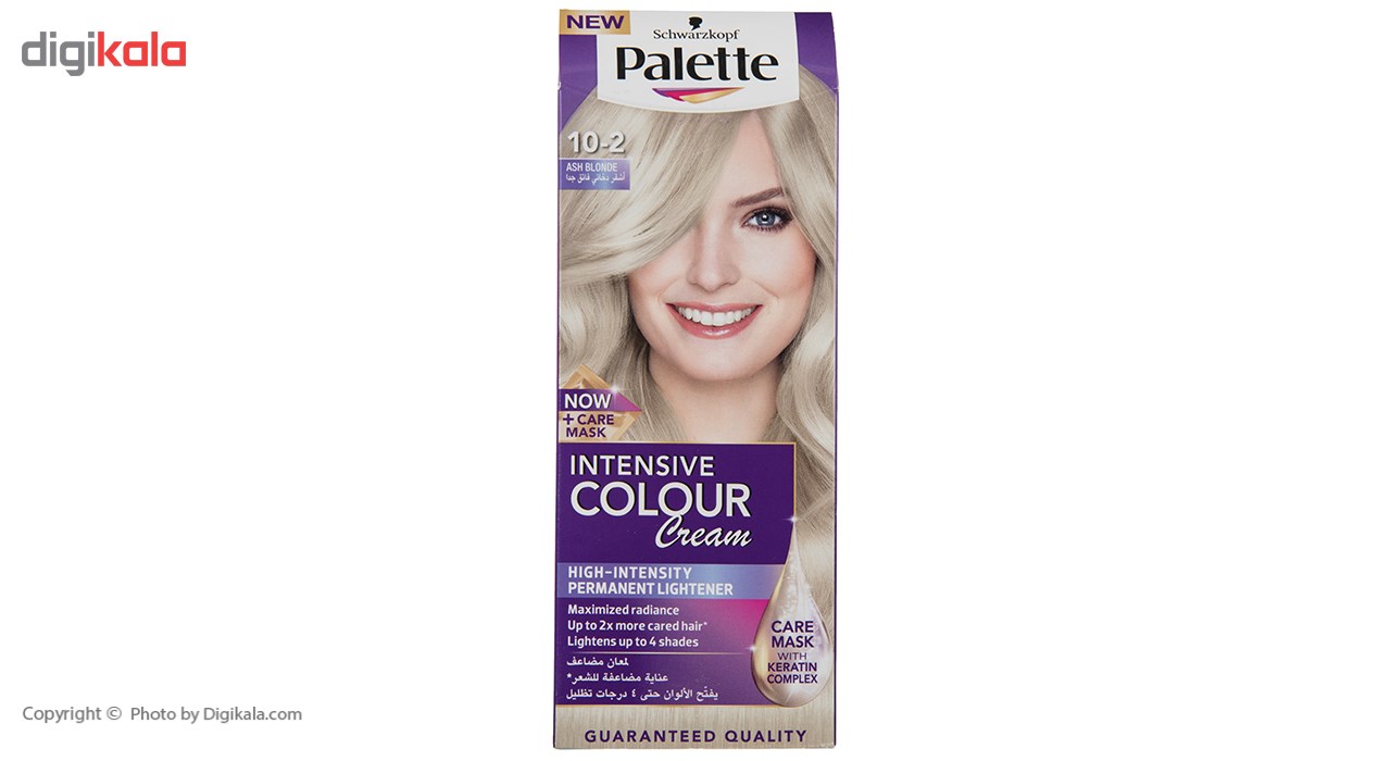 کیت رنگ موی پلت سری Intensive مدل Ultra Ash Blonde شماره 2-10