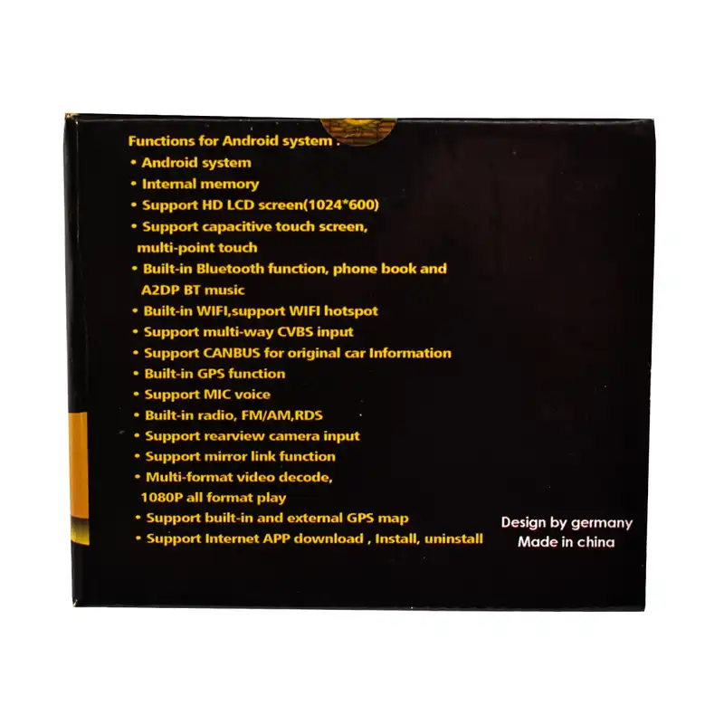 پخش کننده تصویری خودرو اینفینیتی مدل مانیتور دو دین