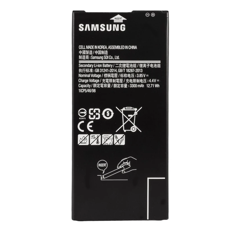 باتری موبایل مدل EB-BG610ABE با ظرفیت 3300mAh مناسب برای گوشی موبایل سامسونگ Galaxy J7 Prime