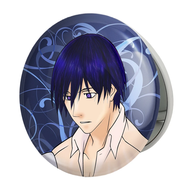 آینه جیبی خندالو طرح هی انیمه تاریک تر از سیاهی Darker Than Black مدل تاشو کد 22556 