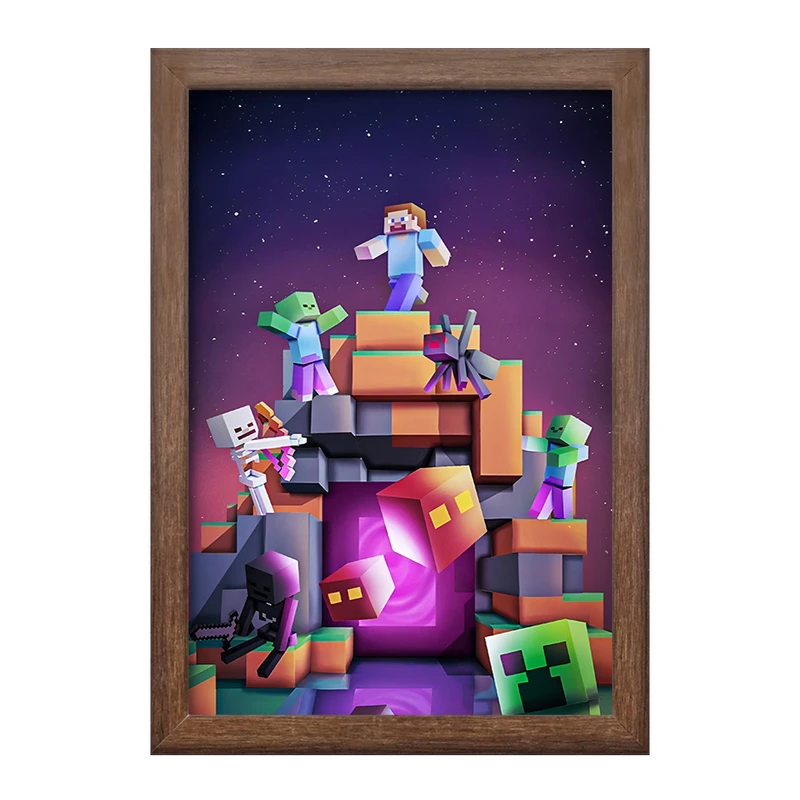 تابلو خندالو طرح ماینکرافت (Minecraft) کد F3517